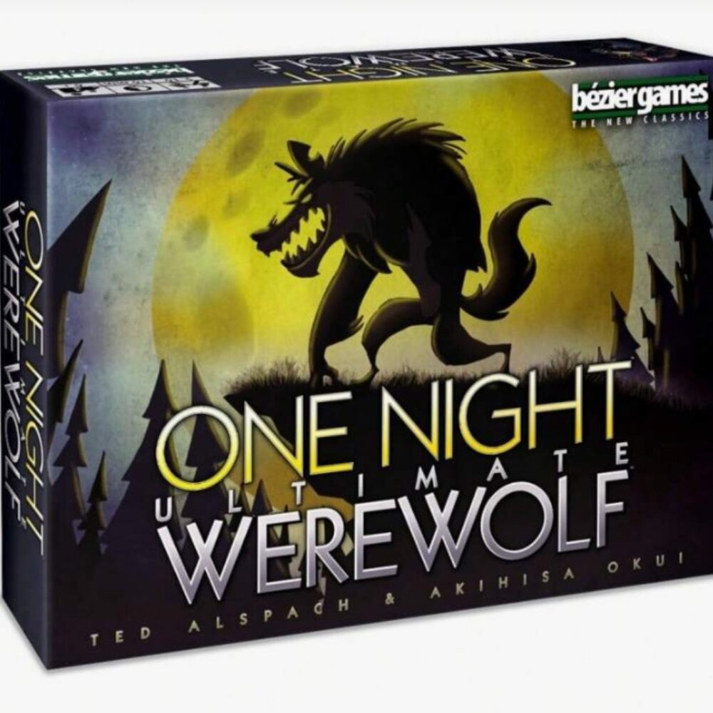 One Night Ultimate Werewolf Card Game Bezier Games NWT